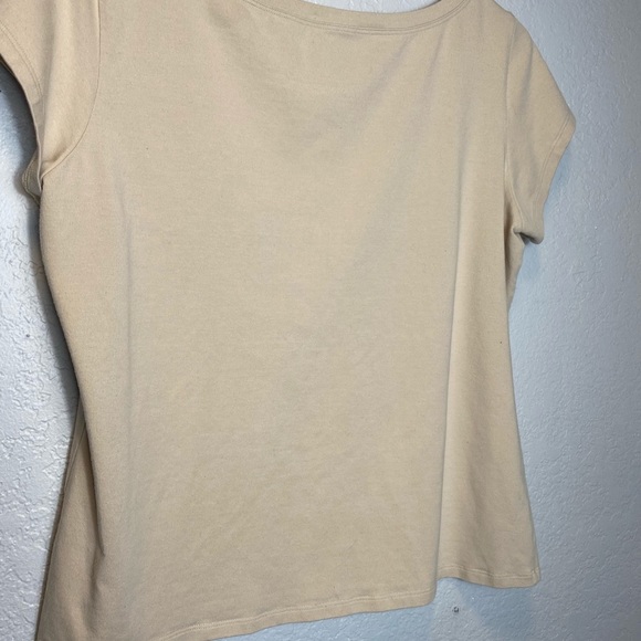 Eileen Fisher Womens Shirt Nude Color Sz L - Picture 3 of 3